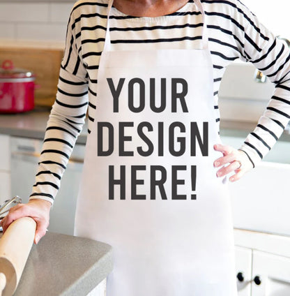 Mother's Day MOM Customizable Apron | BBQ, Arts and Crafts