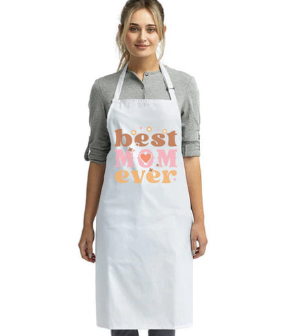 Mother's Day MOM Customizable Apron | BBQ, Arts and Crafts