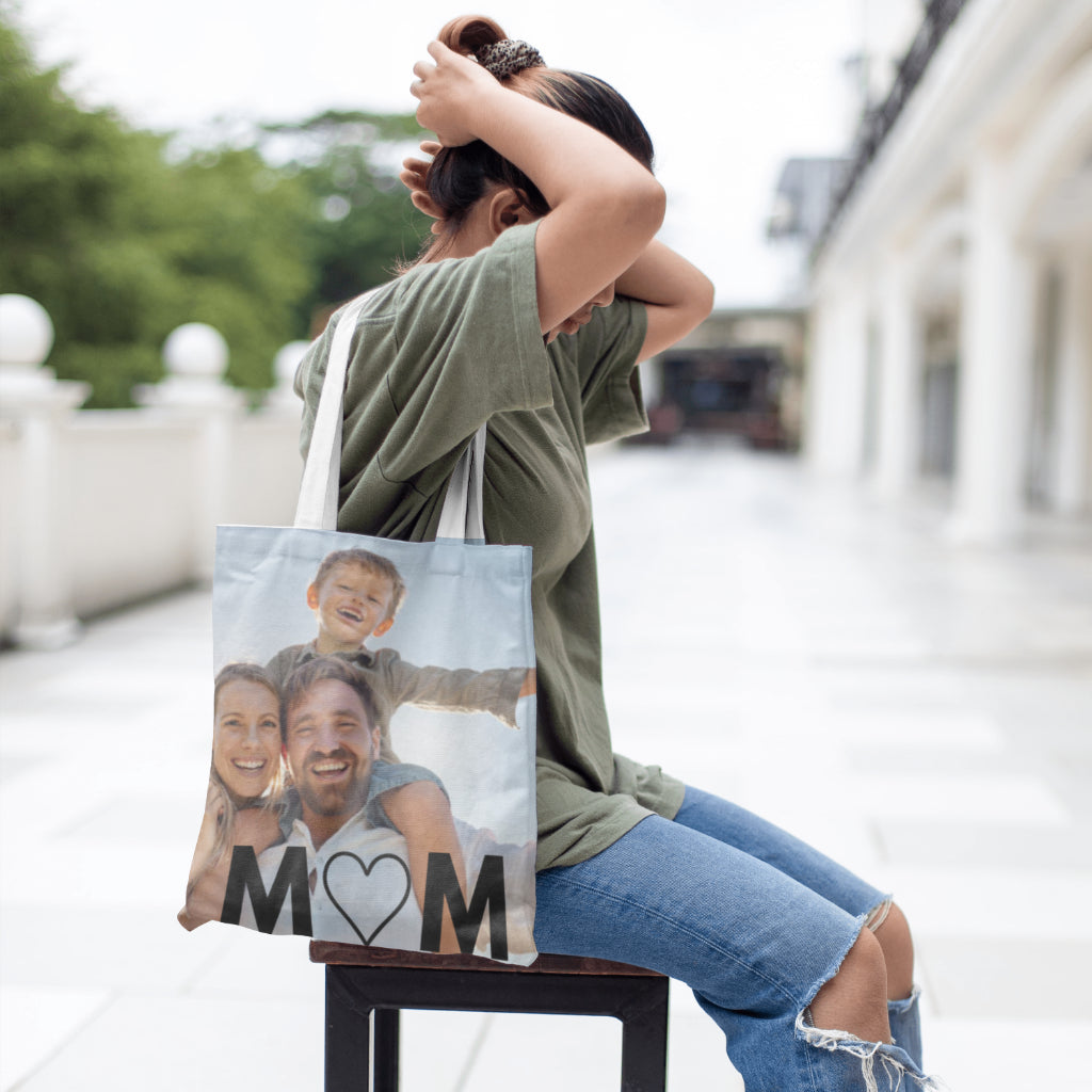 Mother's Day MOM Custom Tote Bag